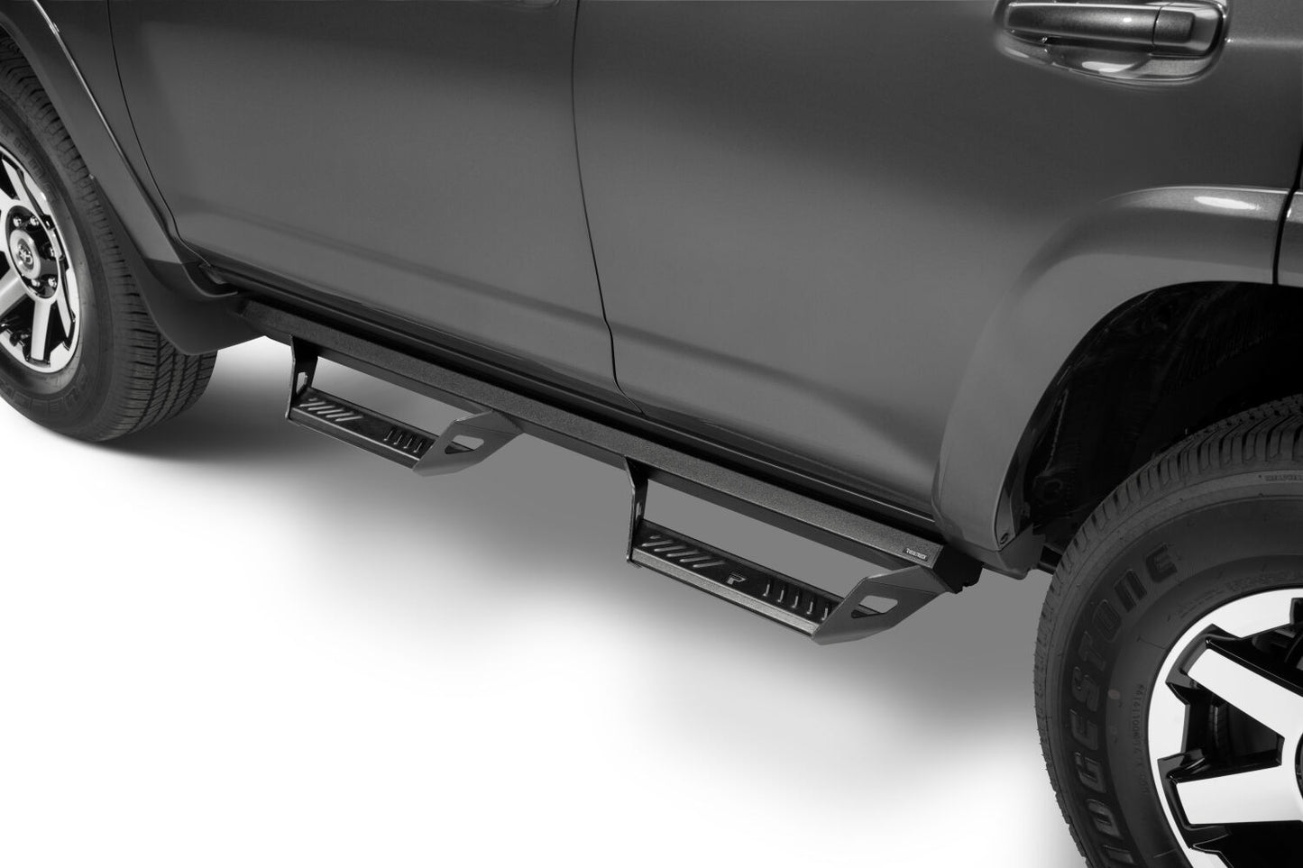 Predator Pro Cab Length (2 Steps per Side) 2014-2024 Toyota 4Runner Non-Limited Textured Black NFab-2