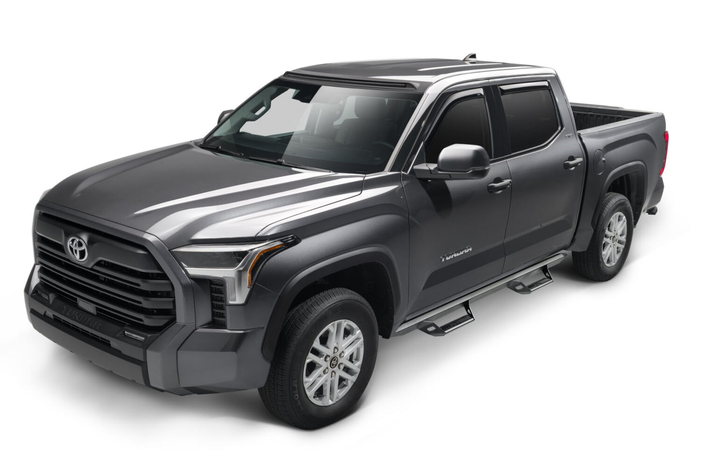 Predator Pro Cab Length (2 Steps per Side) 2022-2025 Toyota Tundra CrewMax Textured Black NFab-1
