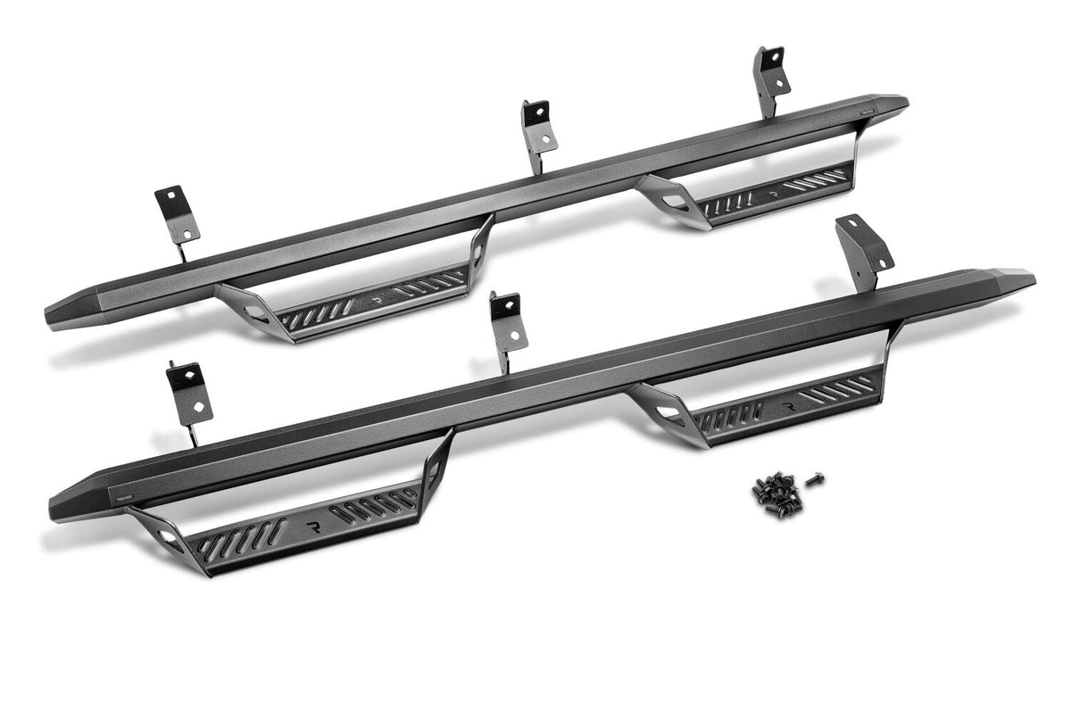 Predator Pro Cab Length (2 Steps per Side) 2024-2026 Toyota Tacoma Double Cab Textured Black N Fab NFab