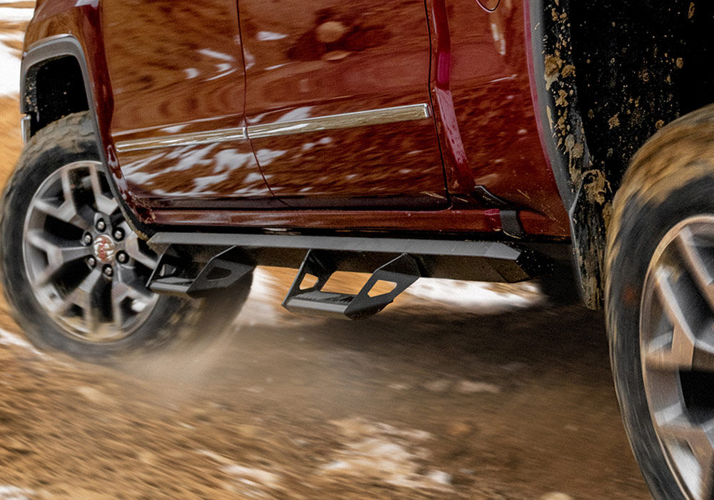 Predator Pro Cab Length (2 Steps per Side) 2024-2026 Toyota Tacoma Double Cab Textured Black N Fab NFab-2