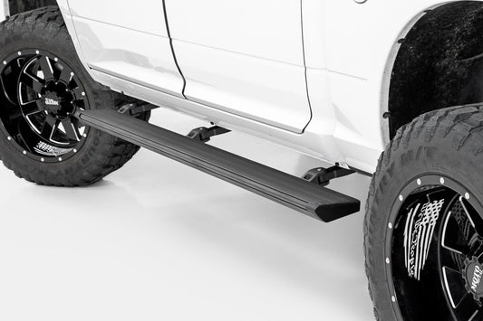 Rough Country Dodge Retract Electric Running Board Steps (15-17 Ram 1500 Crew Cab) Rough Country