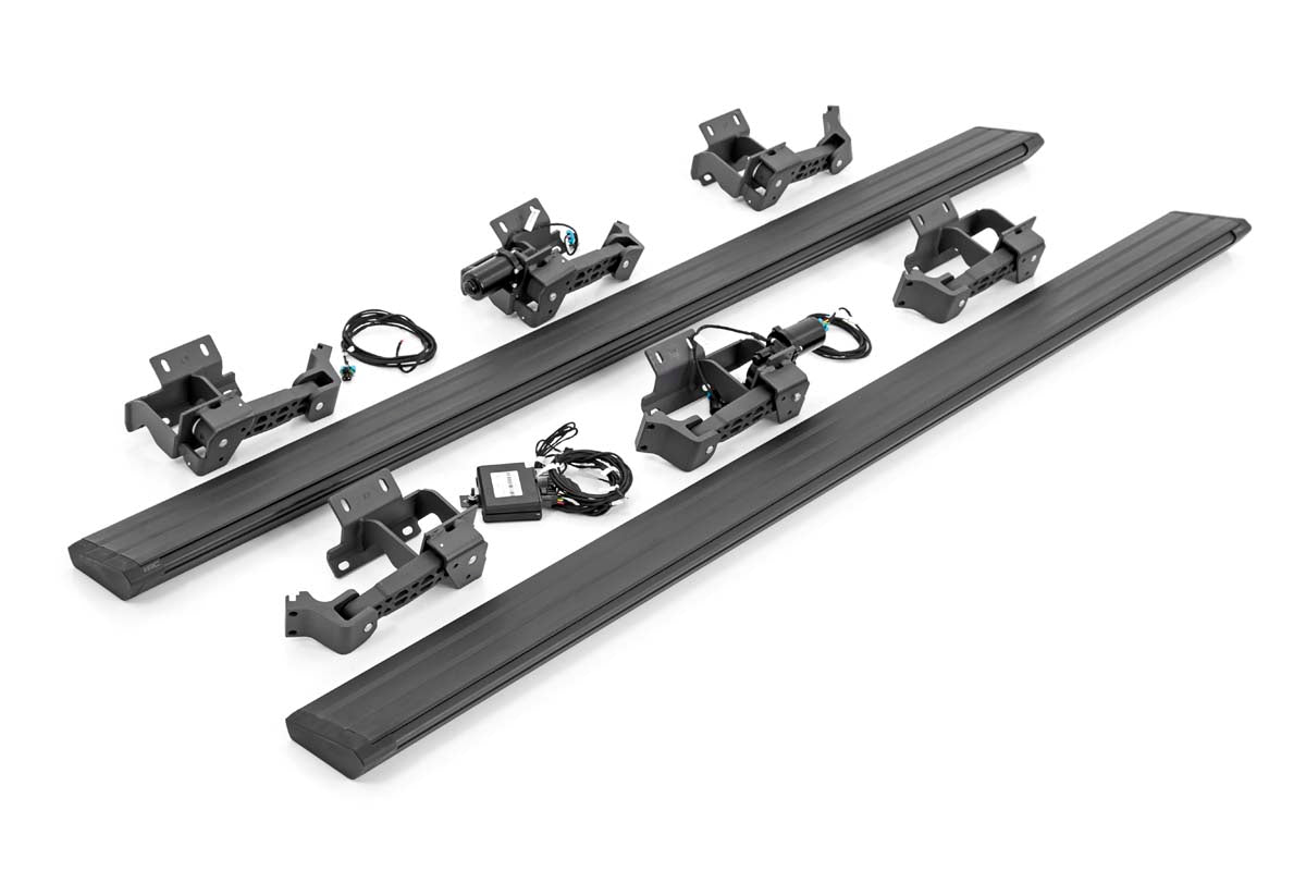 Dodge Retract Electric Running Board Steps (15-17 Ram 1500 Crew Cab) Rough Country-2