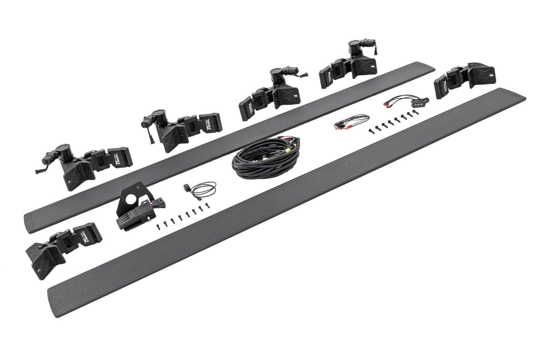 Power Running Boards Dual Electric Motor Nissan Titan 2WD/4WD (2017-2024) Rough Country-3