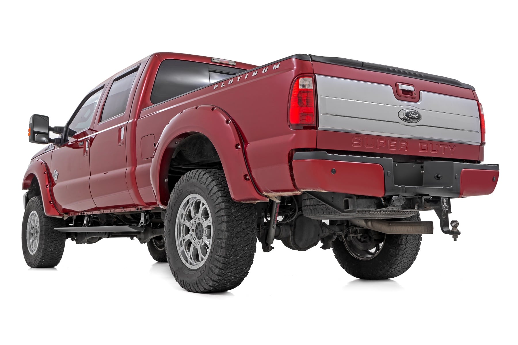 Power Running Boards Dual Electric Motor Ford F-250/F-350 Super Duty (08-16) Rough Country-3