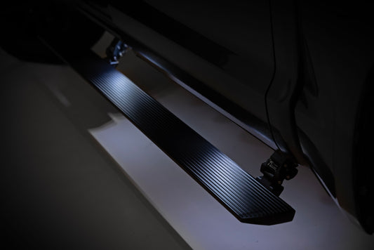Power Running Boards Dual Electric Motor Crew Cab Silverado/Sierra 1500/2500HD/3500HD 2WD/4WD Rough Country-1