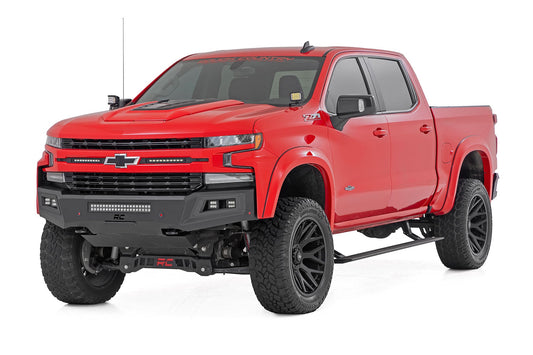 Power Running Boards Dual Electric Motor Crew Cab Silverado/Sierra 1500/2500HD/3500HD (19-26) Rough Country-1