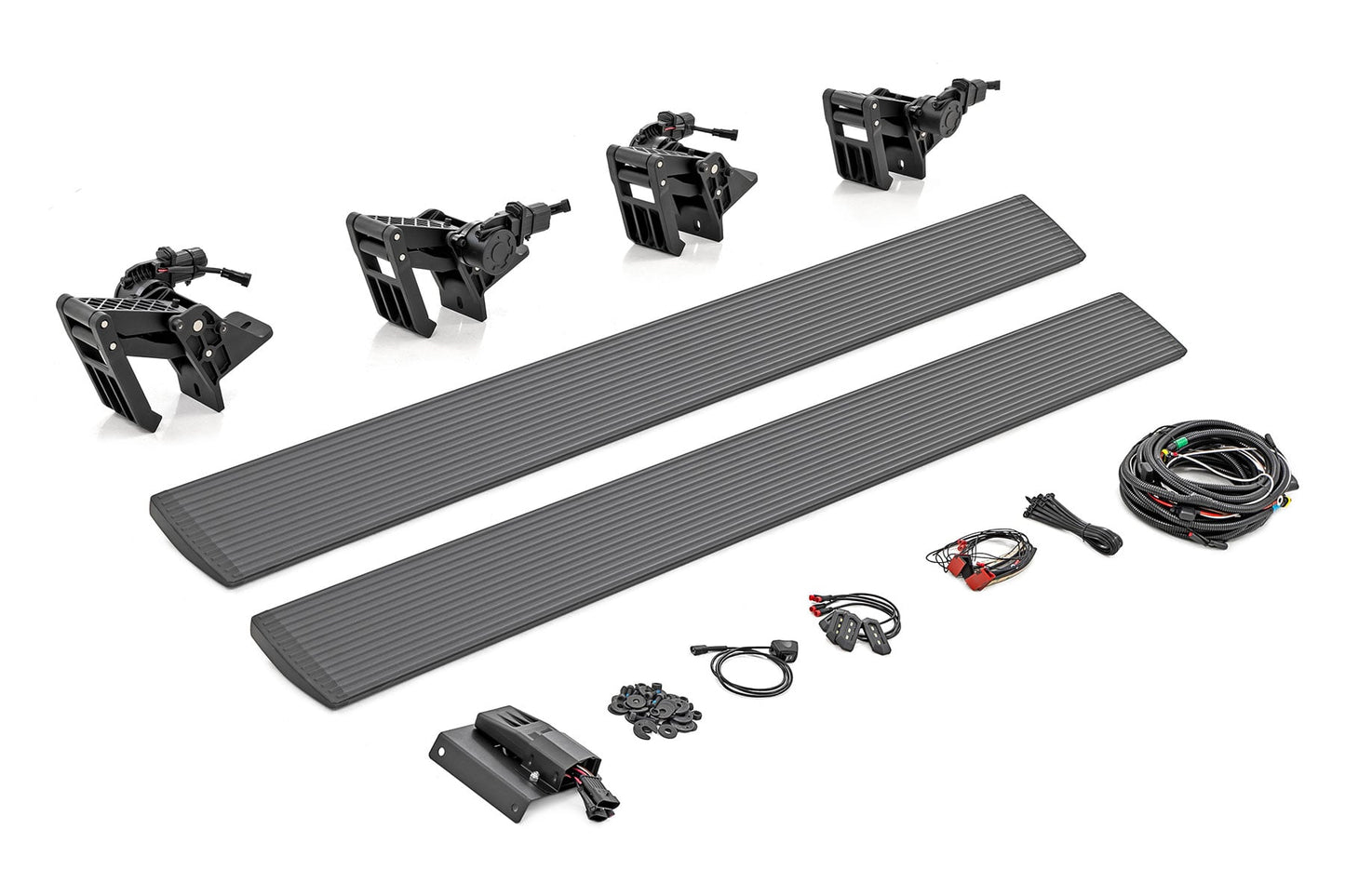 Power Running Boards Dual Electric Motor Crew Cab Silverado/Sierra 1500/2500HD/3500HD (19-26) Rough Country-4