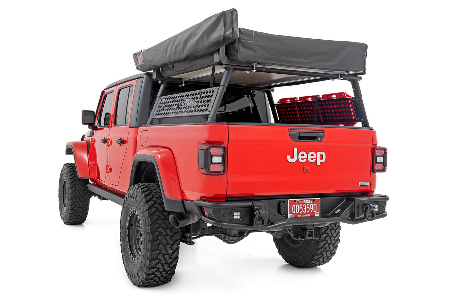 Power Running Boards Dual Electric Motor Jeep Gladiator JT 4WD (20-25) Rough Country-2