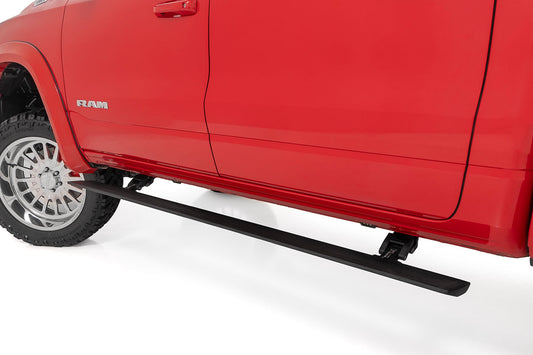Power Running Boards Dual Electric Motor Crew Cab Ram 1500 (19-26)/1500 TRX (21-24) Rough Country