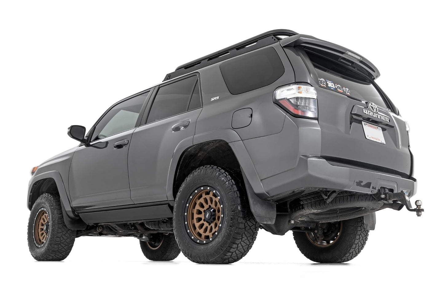 Power Running Boards Dual Electric Motor Toyota 4Runner 2WD/4WD (10-24) Rough Country-1
