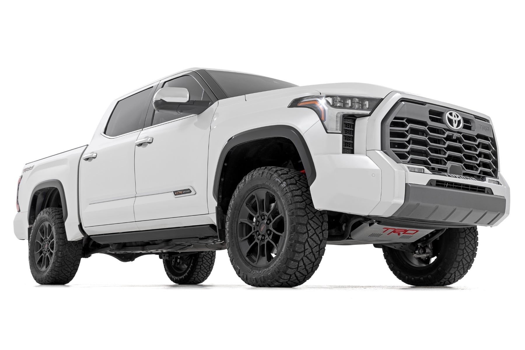 Power Running Boards Dual Electric Motor CrewMax Toyota Tundra (22-26) Rough Country-1
