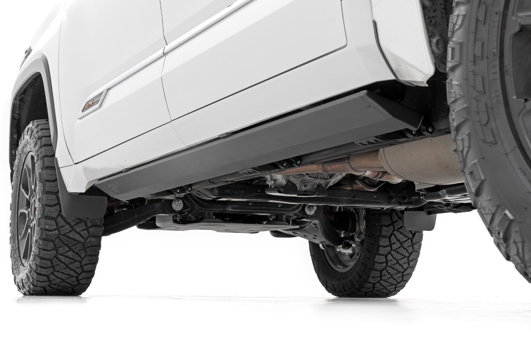 Power Running Boards Dual Electric Motor CrewMax Toyota Tundra (22-26) Rough Country-2
