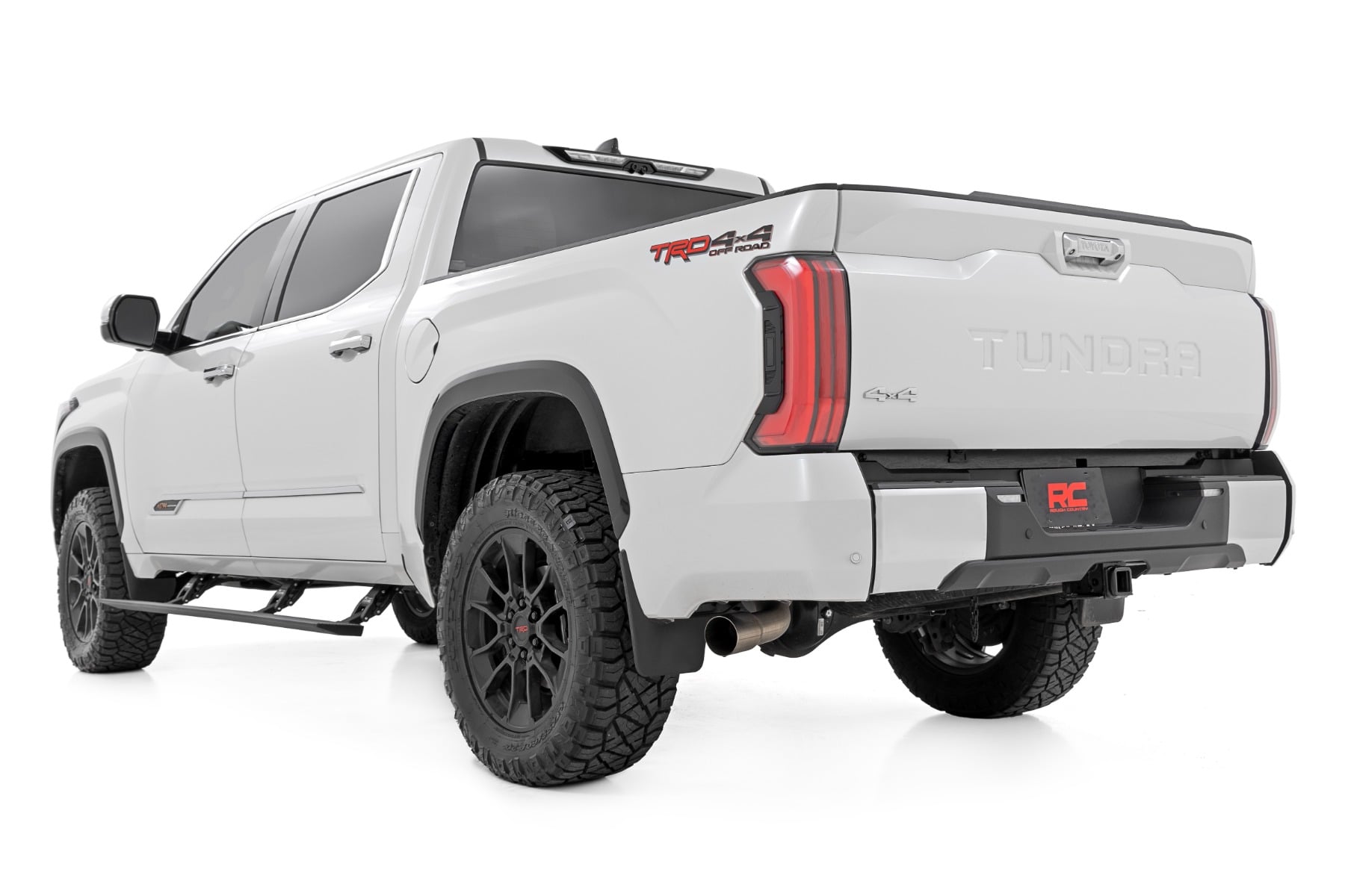Power Running Boards Dual Electric Motor CrewMax Toyota Tundra (22-26) Rough Country-3