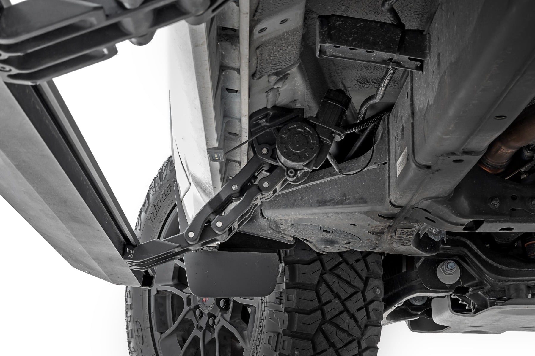 Power Running Boards Dual Electric Motor CrewMax Toyota Tundra (22-26) Rough Country-5