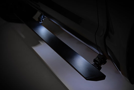 Power Running Boards Dual Electric Motor Crew Cab Ford F-150/Lightning/F-250/F-350/Raptor (15-26) Rough Country-1