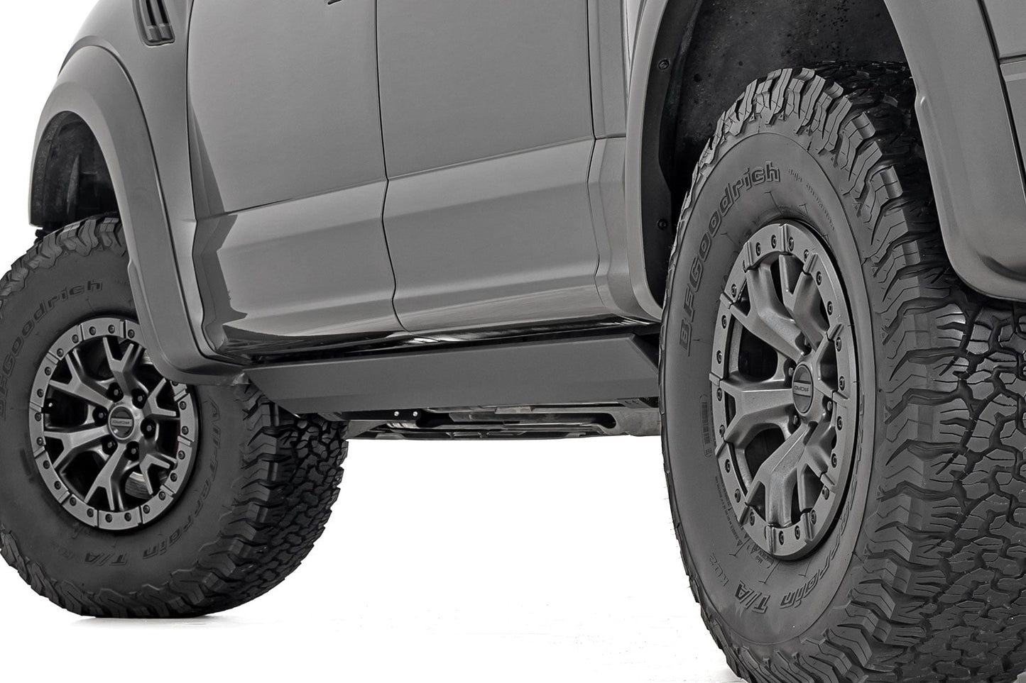 Power Running Boards Dual Electric Motor Crew Cab Ford F-150/Lightning/F-250/F-350/Raptor (15-26) Rough Country-3
