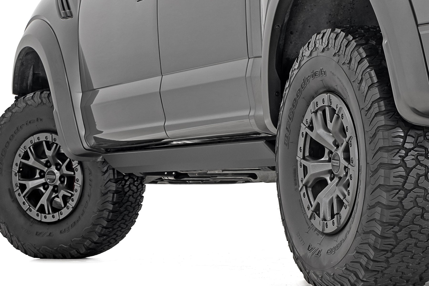 Power Running Boards Dual Electric Motor Crew Cab Ford F-150/Lightning/F-250/F-350/Raptor (15-26) Rough Country-3