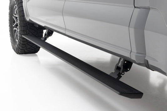 Power Running Boards Dual Electric Motor Ford F-150/Lightning/F-250/F-350/Raptor (15-26) Rough Country