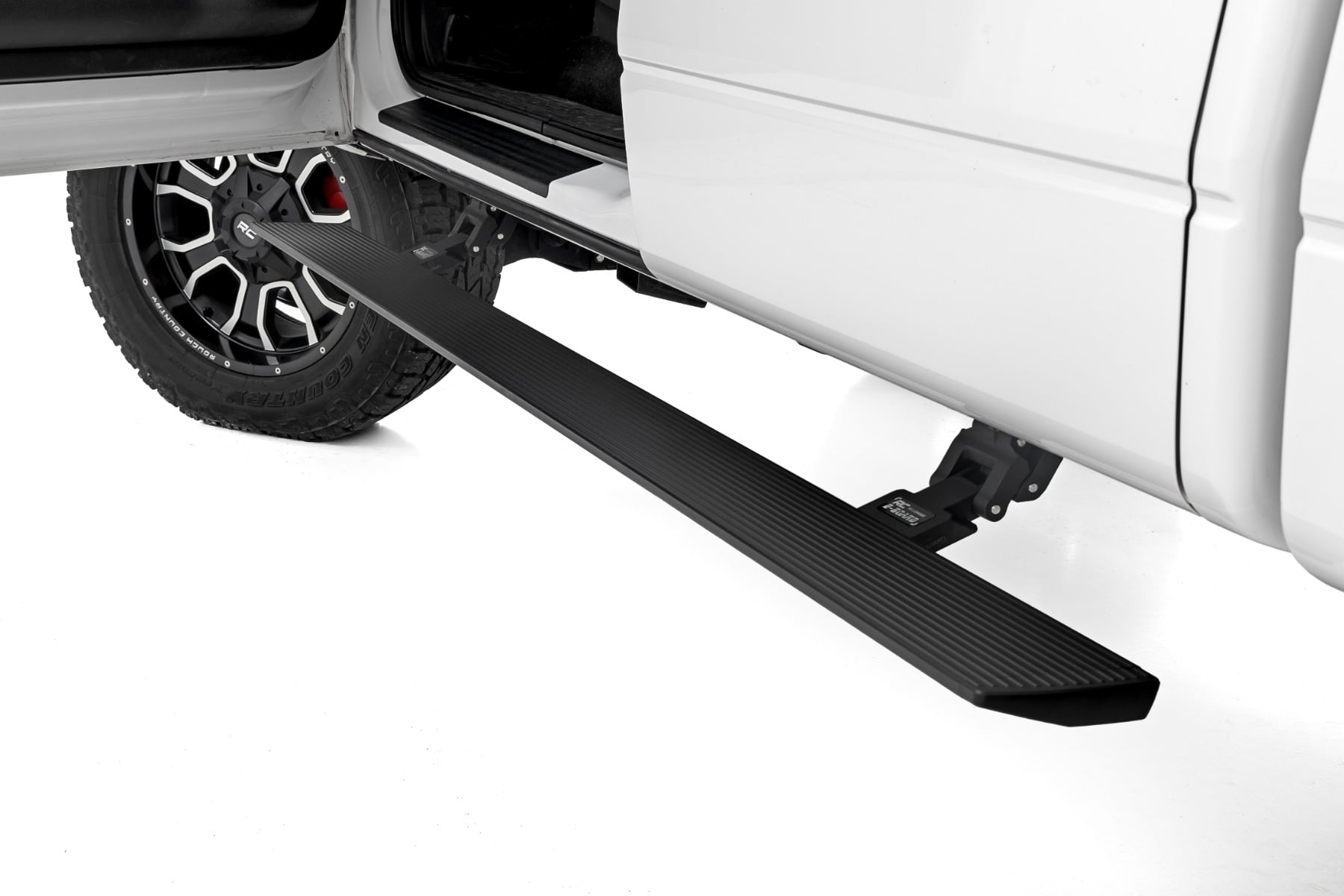Power Running Boards Dual Electric Motor Crew Cab Ford F-150 (09-14) Rough Country-1