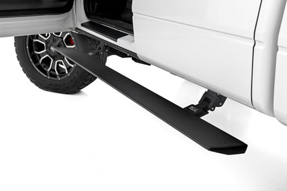 Power Running Boards Dual Electric Motor Crew Cab Ford F-150 (09-14) Rough Country-1