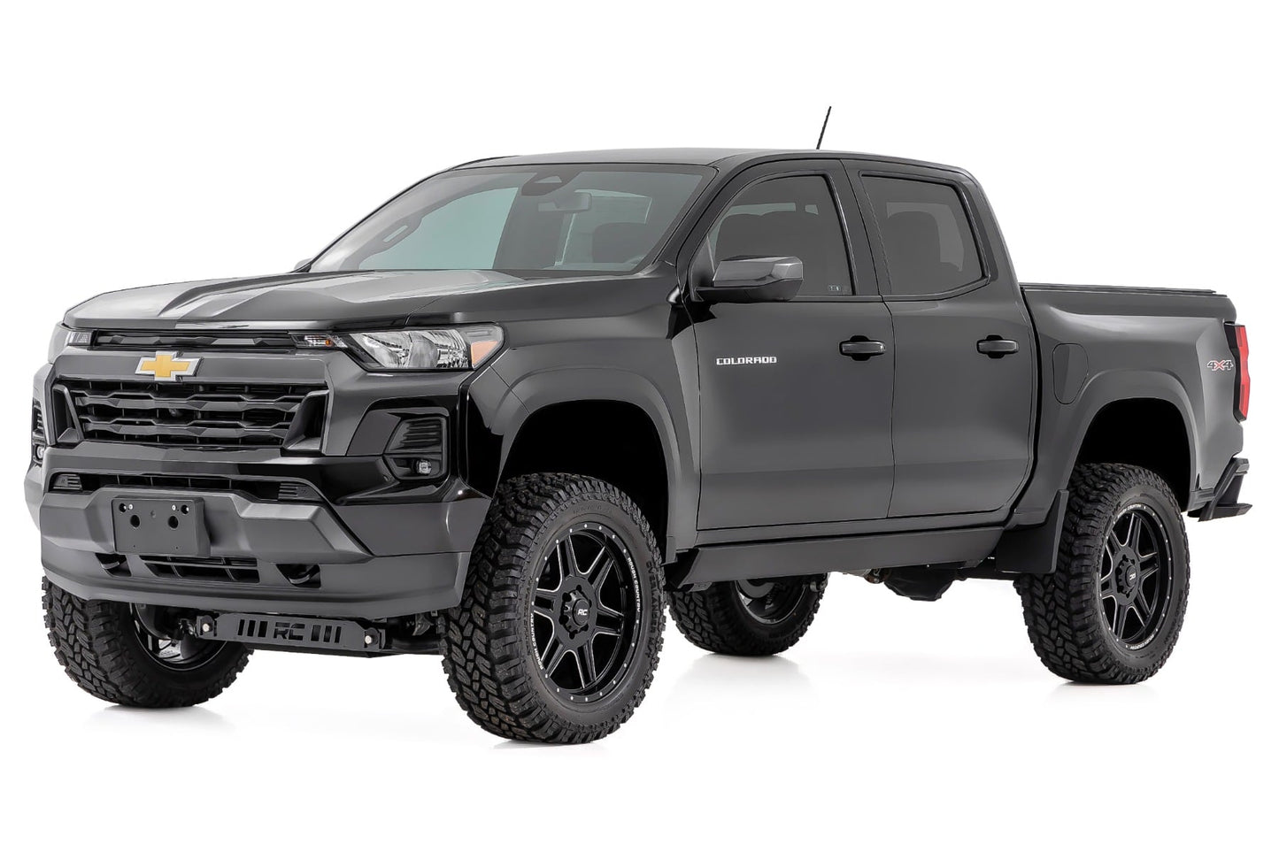 Power Running Boards Dual Electric Motor Crew Cab Chevy/GMC Canyon/Colorado (15-26) Rough Country-1