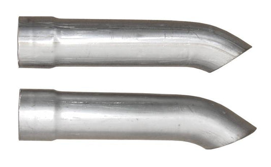 Downturns 2.5 in Natural Finish Hardware Not Incl 409 Stainless Steel Pypes Performance Exhaust