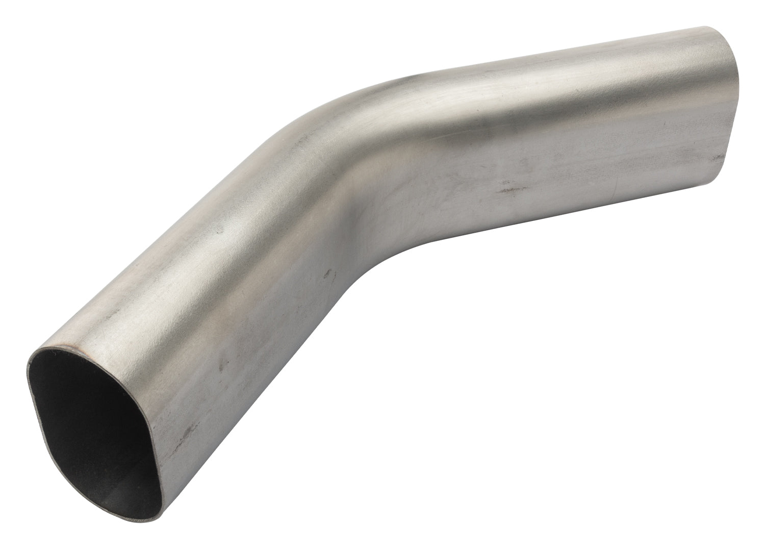 3 Inch Oval 45 Degree Vertical Bend 304 Stainless Steel Low-Profile Ground Clearance Pypes Performance Exhaust