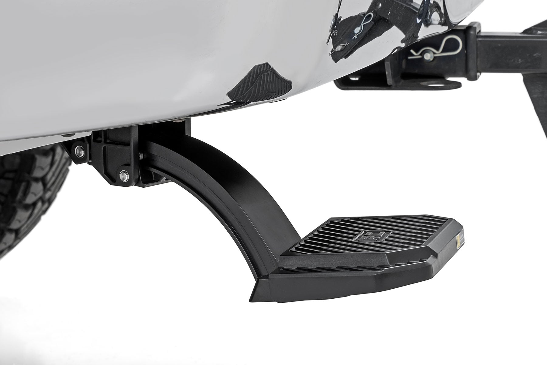 Retractable Bed Step Manual Pull Ram 1500 2WD/4WD (2009-2018 & Classic) Rough Country-4