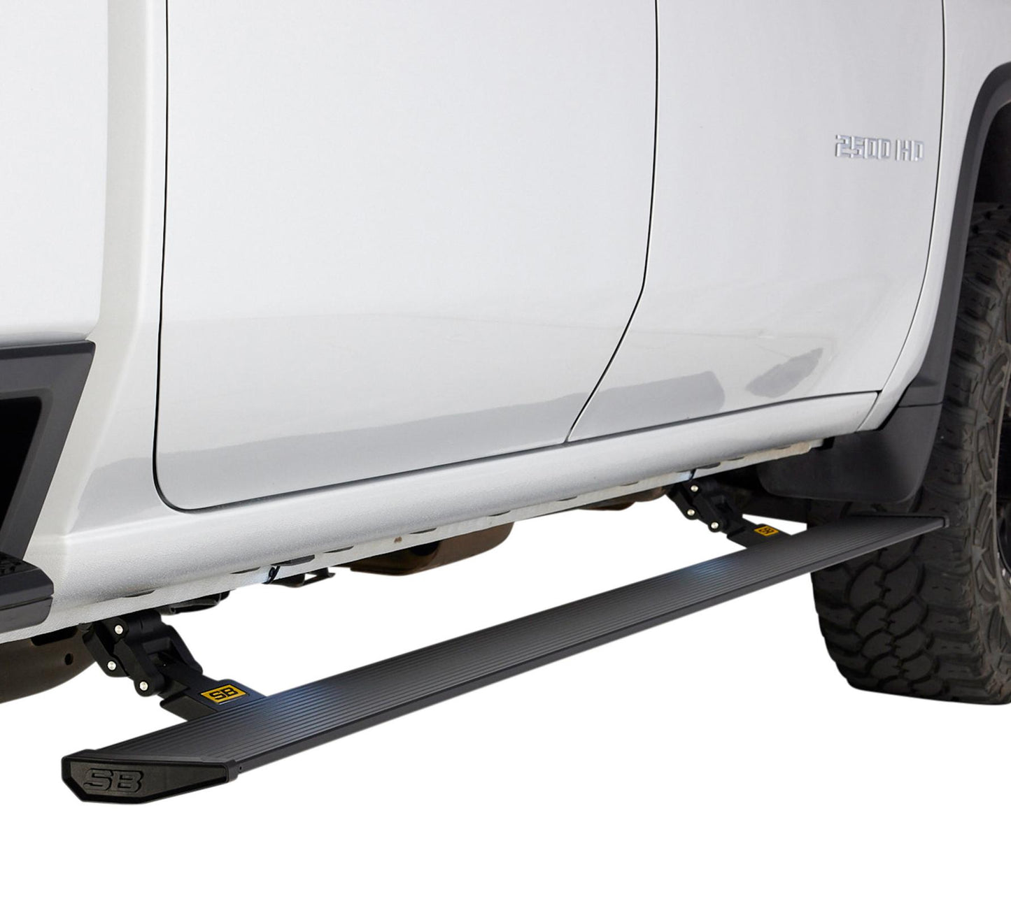 Command Series Dual Motor Auto Steps 2019-2023 Chevrolet Silverado 1500; 2019-2023 Chevrolet Silverado 2500 HD; 2019-2023 Chevrolet Silverado 3500 HD; 2019-2023 GMC Sierra 1500; 2019-2023 GMC Sierra 2500 HD; 2019-2023 GMC Sierra 3500 HD Smittybilt-5