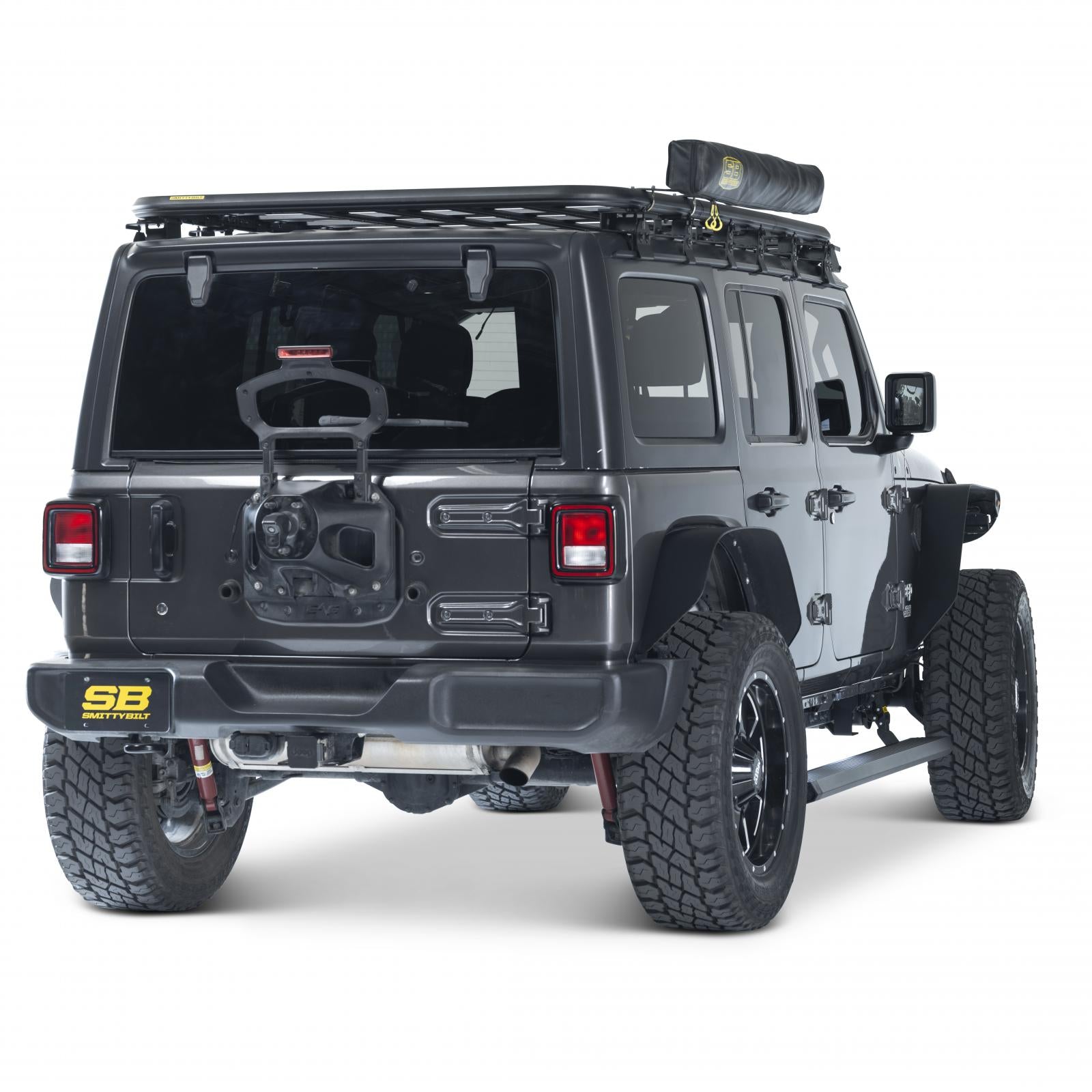 Command Series Dual Motor Auto Steps 2018-2023 Jeep Wrangler 4 Doors Smittybilt-1