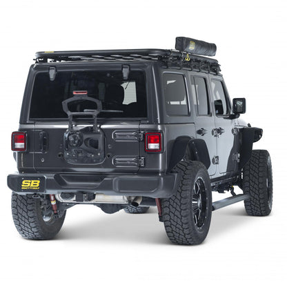Command Series Dual Motor Auto Steps 2018-2023 Jeep Wrangler 4 Doors Smittybilt-1