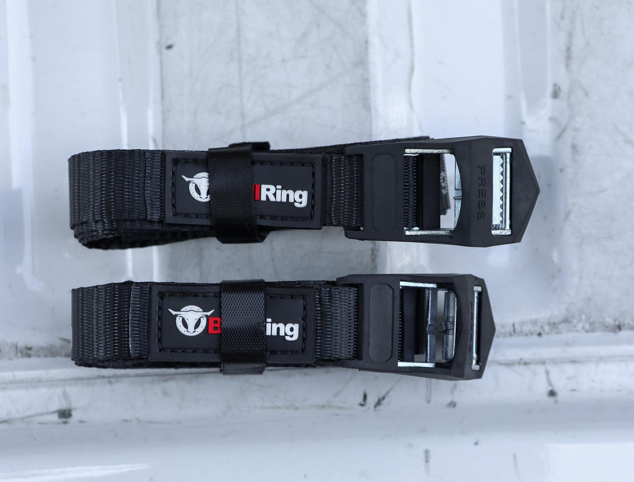 1 Inch x 12 Foot Lashing Cargo Strap (2 Pack) PRP Seats-2