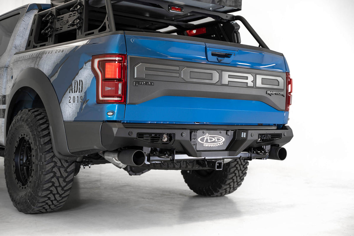 2017-2020 Ford F-150 Raptor Bomber Rear Bumper Addictive Desert Designs-1
