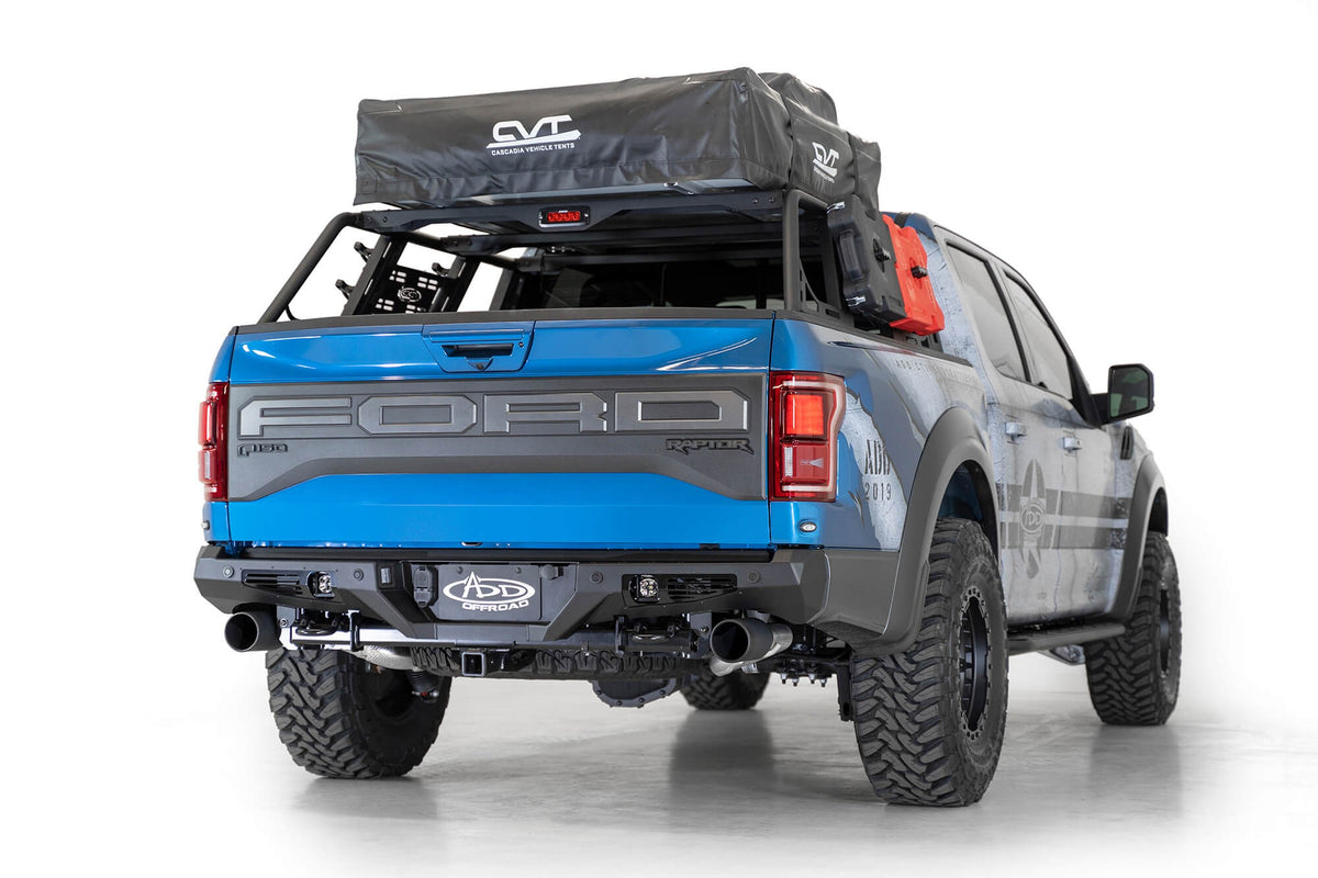 2017-2020 Ford F-150 Raptor Bomber Rear Bumper Addictive Desert Designs-3