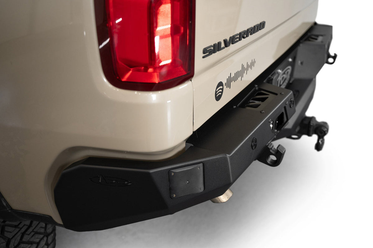 2022-2025 Chevrolet Silverado 1500 Stealth Fighter Rear Bumper Addictive Desert Designs-4
