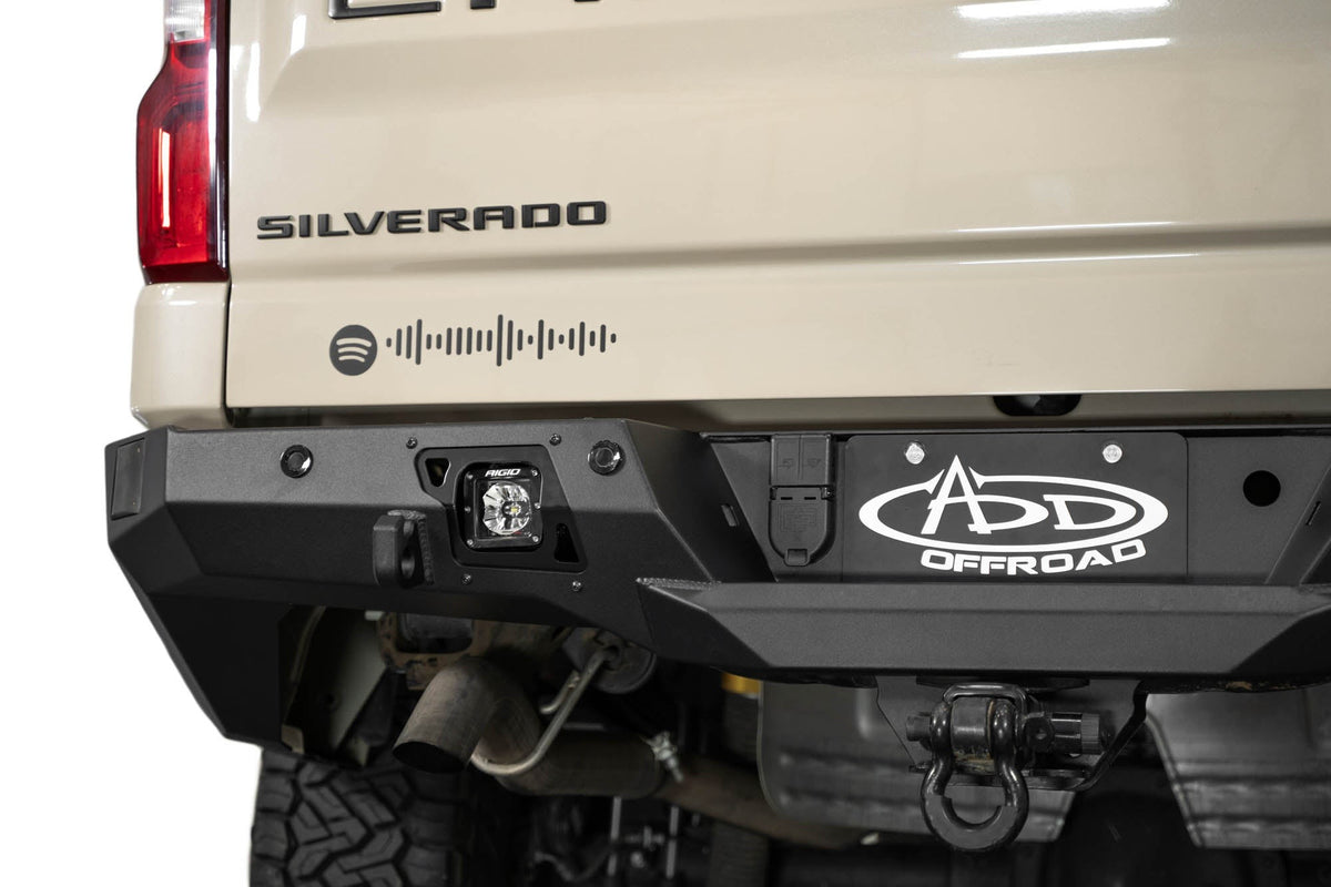 2022-2025 Chevrolet Silverado 1500 Stealth Fighter Rear Bumper Addictive Desert Designs-10