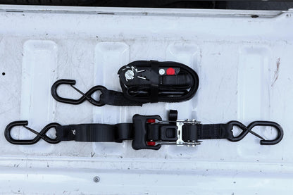 1.25 Inch x 12 Foot Sliding Ratchet Tie Down (2 Pack) PRP Seats-9