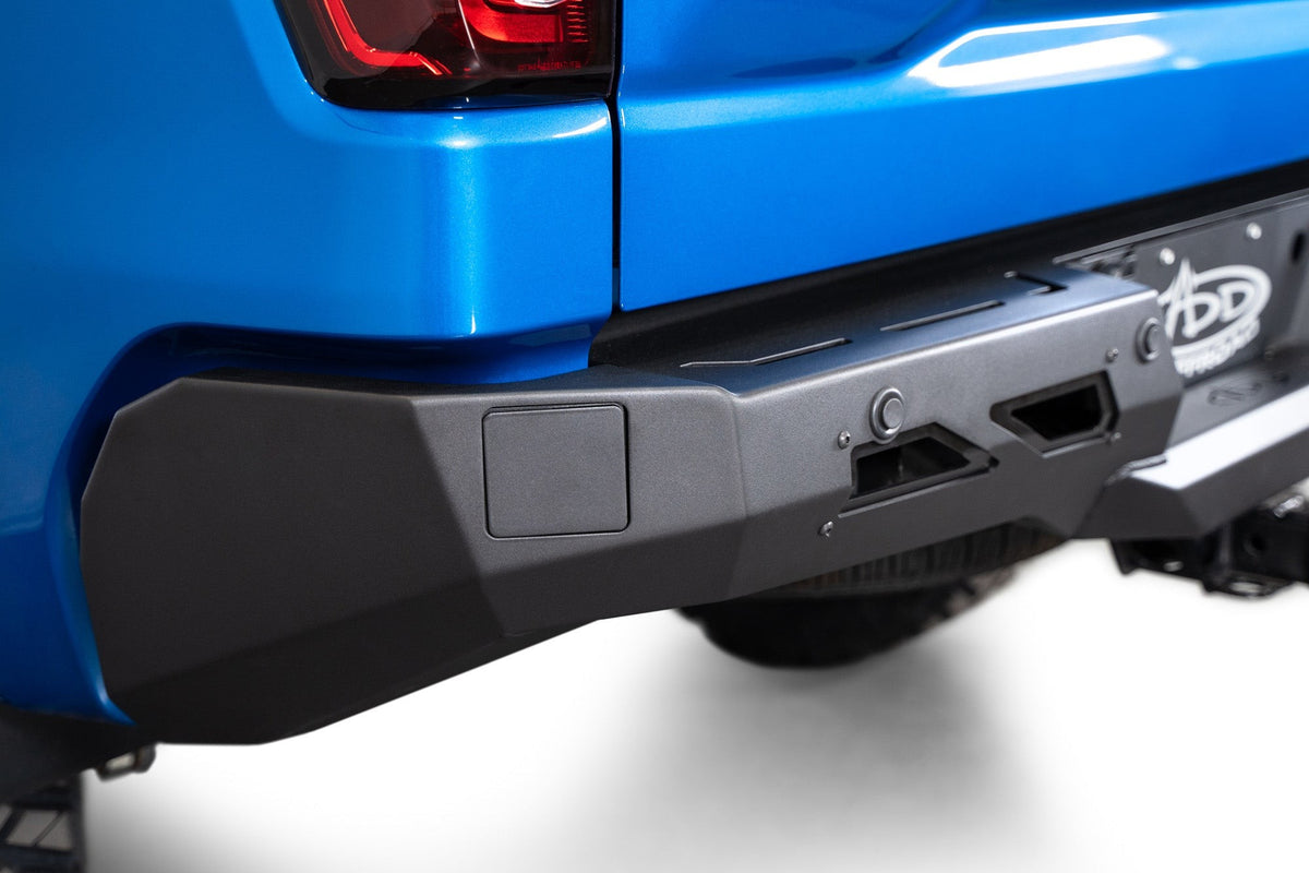 2022-2025 Chevrolet Silverado, GMC Sierra 1500 Black Label Rear Bumper Addictive Desert Designs-1