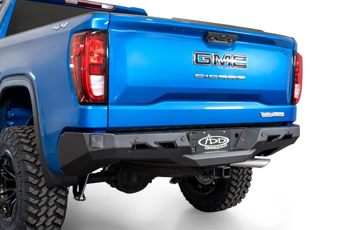 2022-2025 Chevrolet Silverado, GMC Sierra 1500 Black Label Rear Bumper Addictive Desert Designs-5