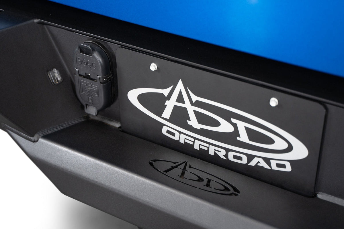 2022-2025 Chevrolet Silverado, GMC Sierra 1500 Black Label Rear Bumper Addictive Desert Designs-8