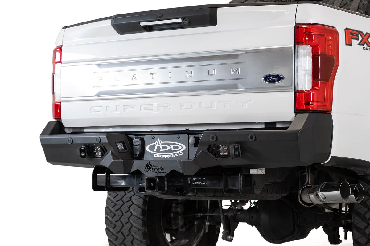 2017-2022 Ford Super Duty F-250 F-350 Bomber HD Rear Bumper Addictive Desert Designs-2