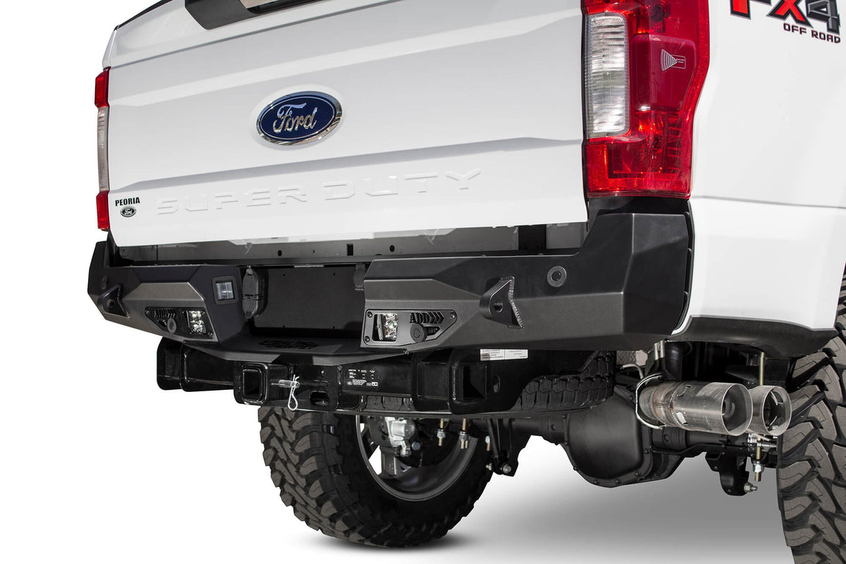 2017-2019 Ford Super Duty F-250, F-350 Stealth Fighter Rear Bumper Addictive Desert Designs-3