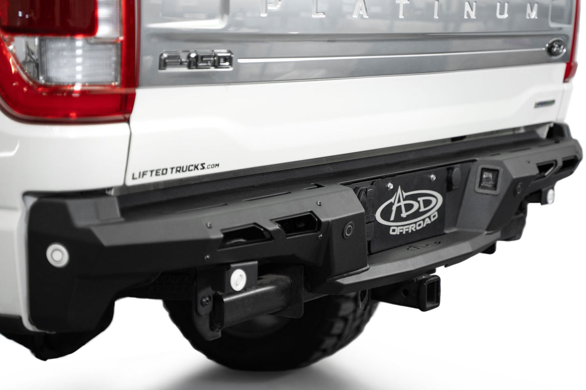 2024-2025 Ford F150 Black Label Rear Bumper Addictive Desert Designs-2