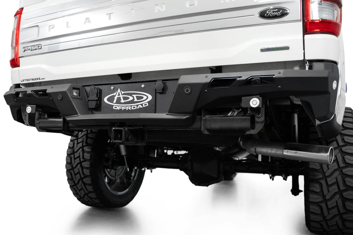 2024-2025 Ford F150 Black Label Rear Bumper Addictive Desert Designs-4