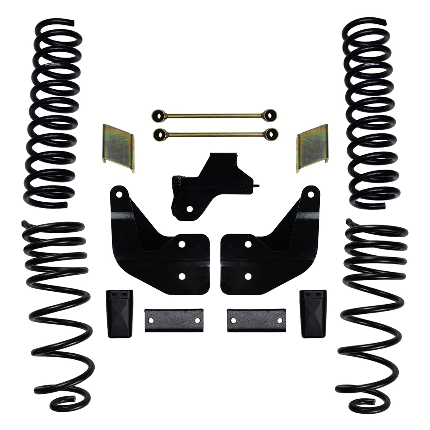 4.0 Inch Suspension Lift System with Rear Coil Spacers 19-21 Ram 2500 Skyjacker-5