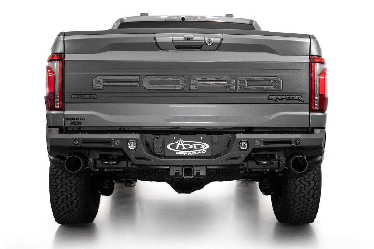 2021-2025 Ford F-150 Raptor Rock Fighter Rear Bumper Addictive Desert Designs-6
