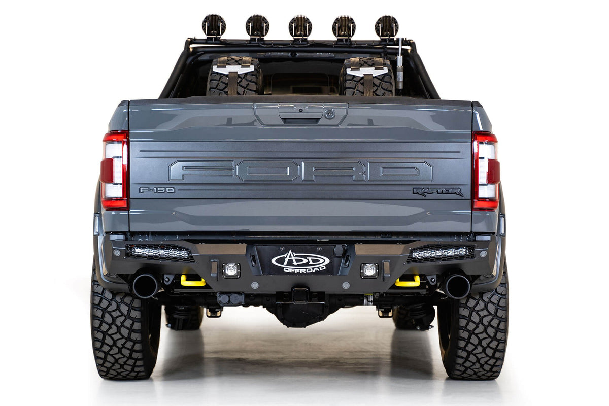 2021-2025 Ford Raptor HoneyBadger Rear Bumper Addictive Desert Designs-2