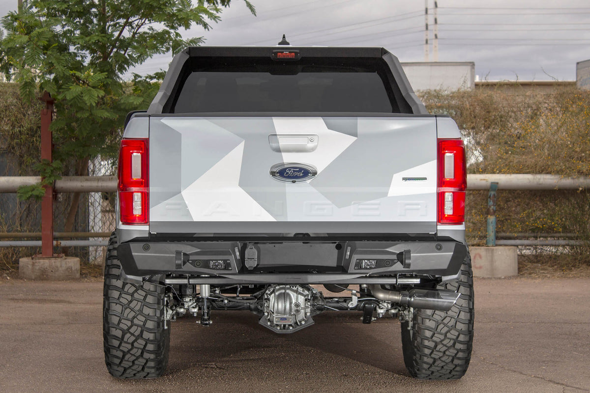 2019-2023 Ford Ranger Stealth Fighter Rear Bumper Addictive Desert Designs-3