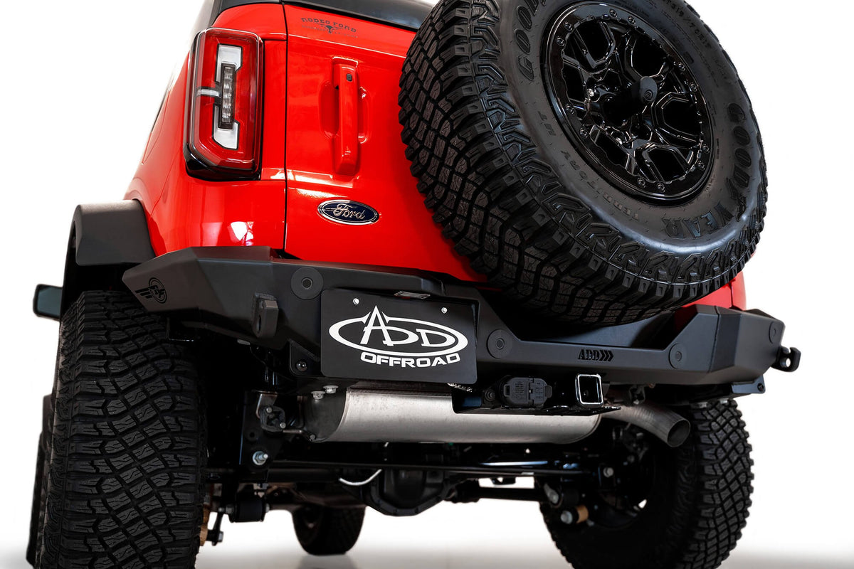 2021-2025 Ford Bronco Rock Fighter Rear Bumper Addictive Desert Designs-11