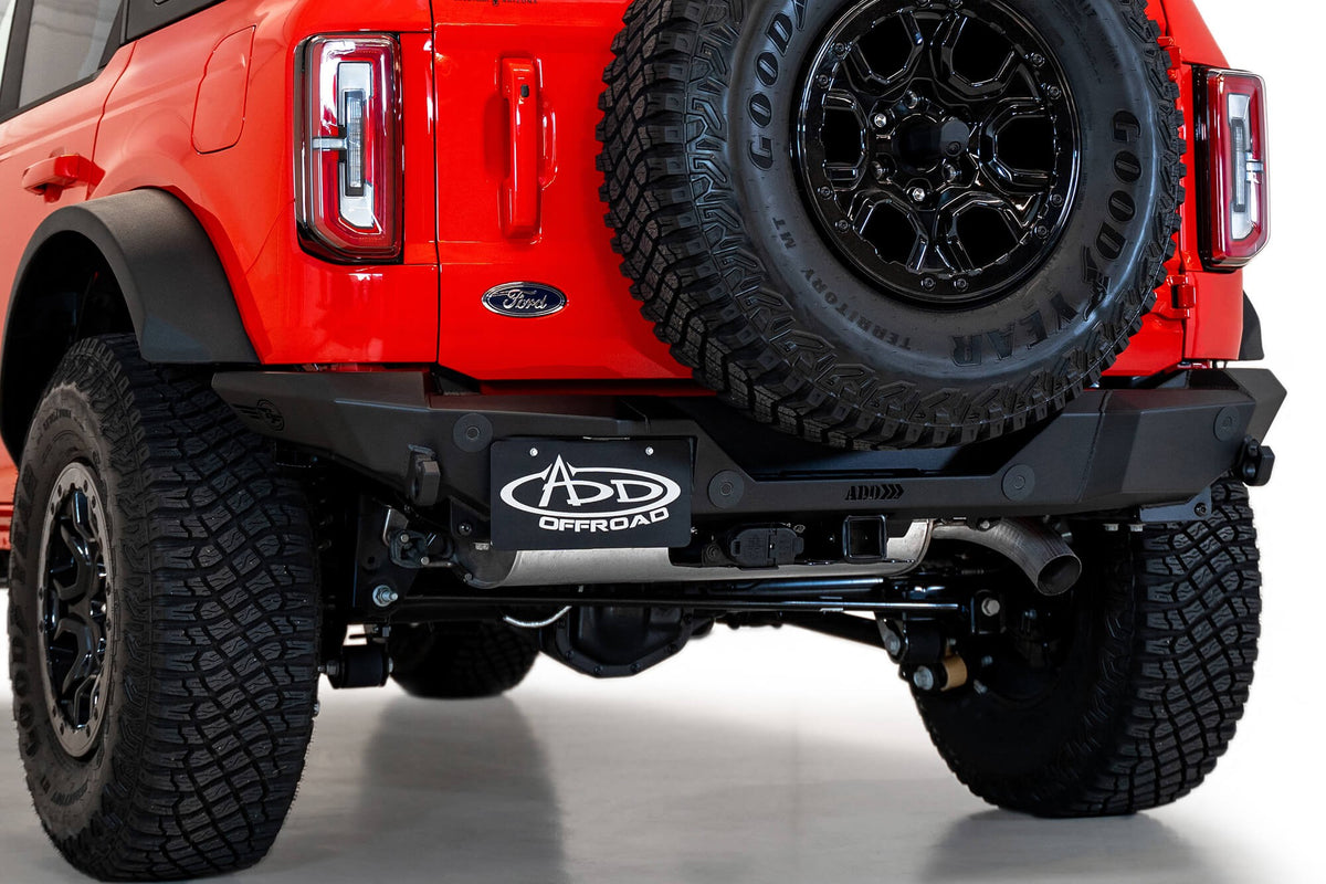 2021-2025 Ford Bronco Rock Fighter Rear Bumper Addictive Desert Designs-3